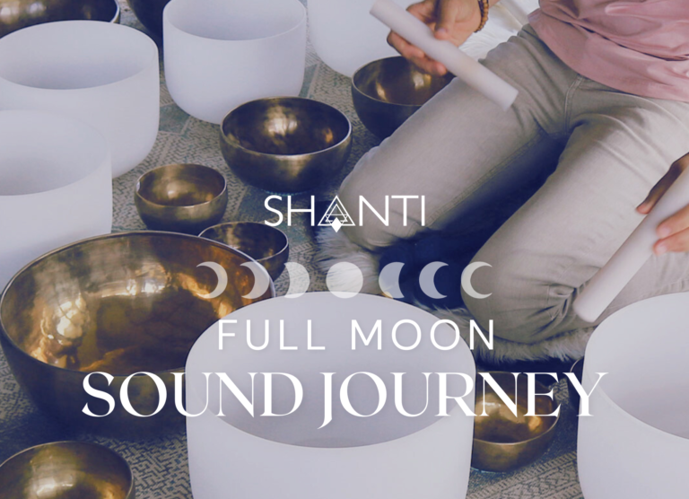 full moon sound bath sound healing meditation crystal bowls music