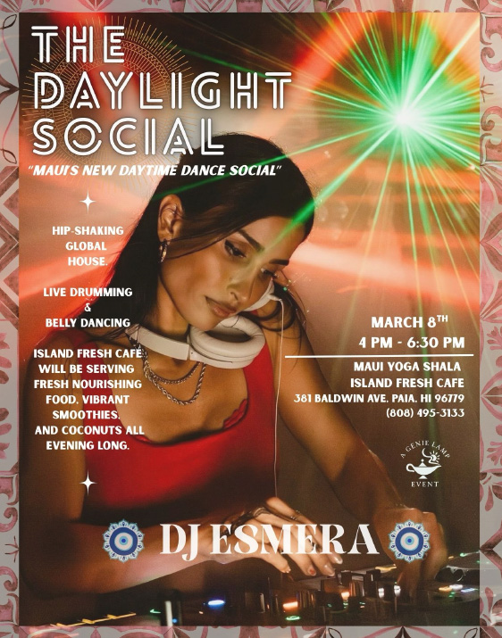 dj Esmera the daylight social dance party food event house music