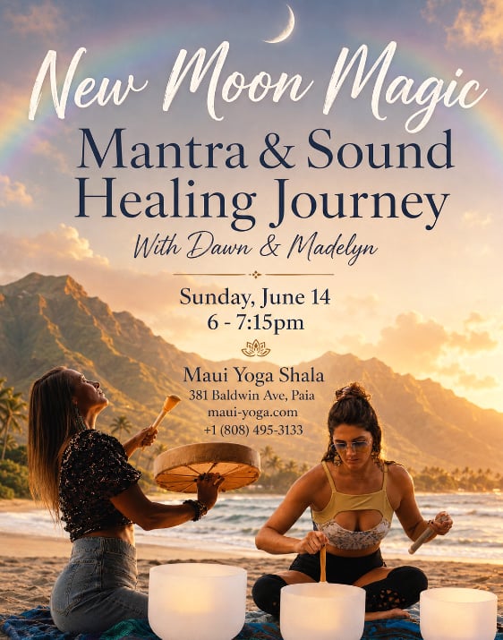 new moon sound healing sound bath crystal bowls meditation full moon spiritual mantra event ceremony