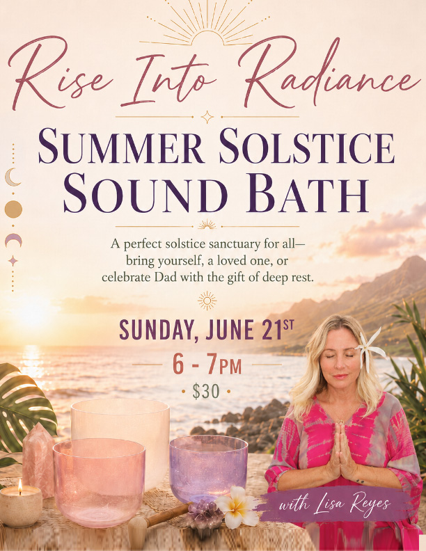 summer solstice event sound bath sound healing crystal bowls live music spiritual event