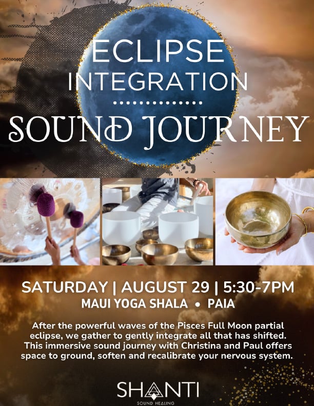 full moon new moon sound bath sound healing crystal bowls meditation spiritual eclipse event live music